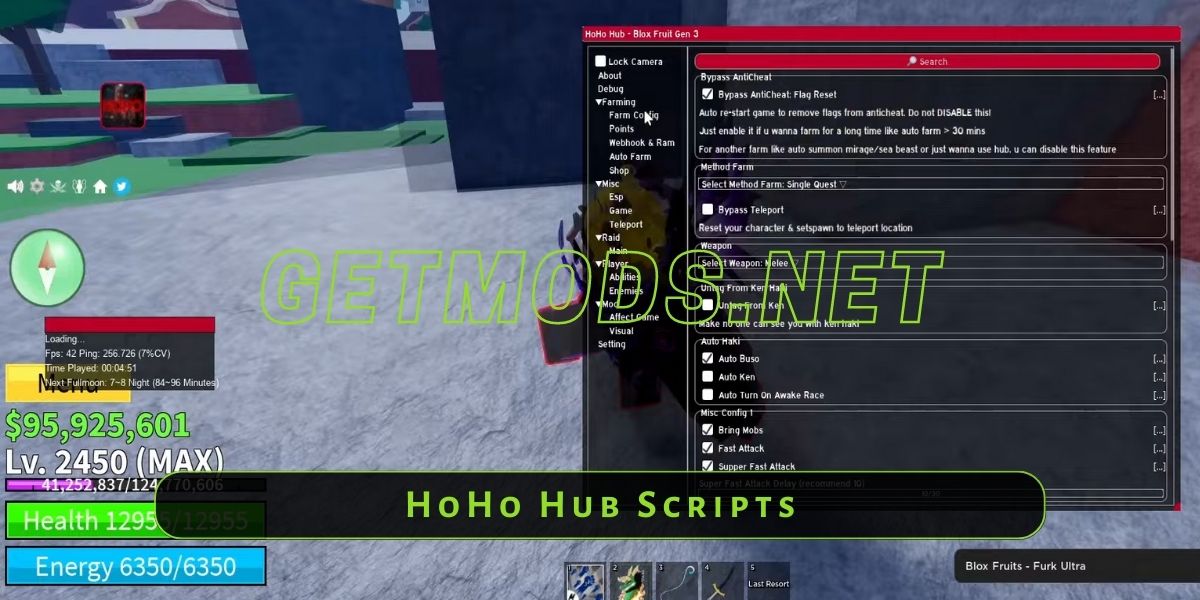 Hoho Hub Script Blox Fruits - Update Working (2023)